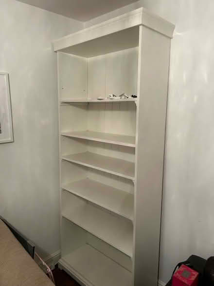 Photo of free Tall, white shelves (Harrogate, HG1) #2