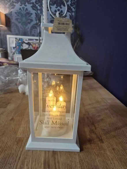 Photo of free Brand new with tag Memorial lantern (RG2 Shinfield) #1