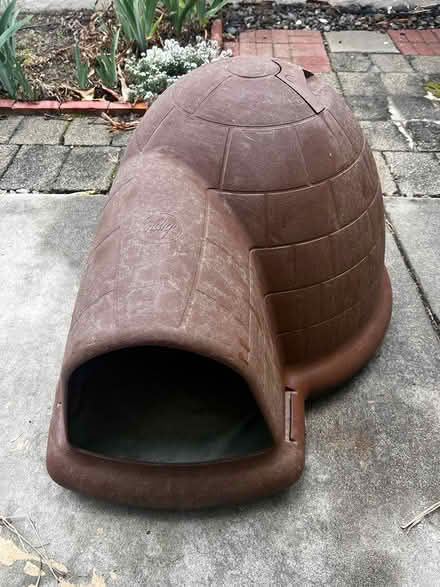 Photo of free Dog Igloo for outdoor shelter/fun (San Jose/Campbell area) #1
