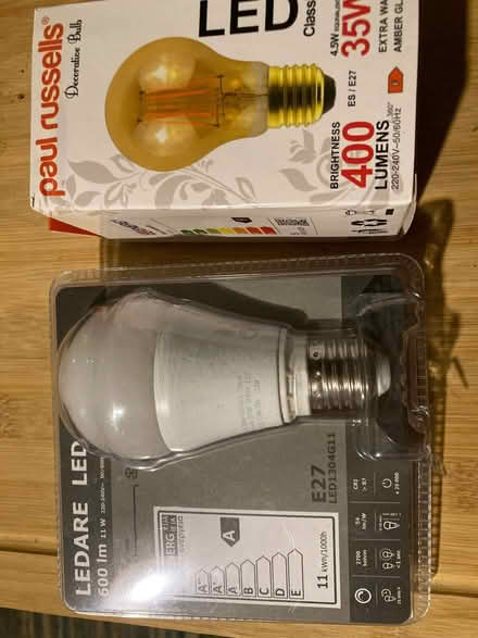 Photo of free Edison e27 lightbulbs (Battersea SW11) #1