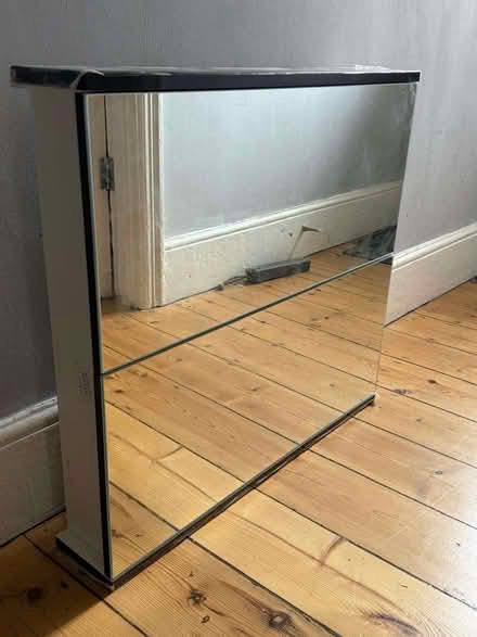 Photo of free mirrored bathroom cabinet (cracked mirror – repairable) (Strawberry Hill TW2) #4