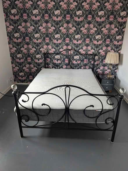 Photo of free Double bed frame (Salford M6) #2