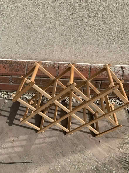Photo of free Wooden wine rack (highcliffe BH23) #1