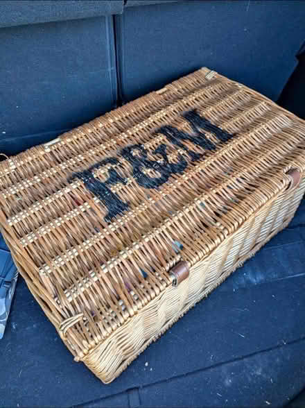 Photo of Wicker hamper basket (Golden Triangle NR2) #1