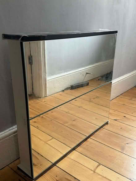 Photo of free mirrored bathroom cabinet (cracked mirror – repairable) (Strawberry Hill TW2) #3