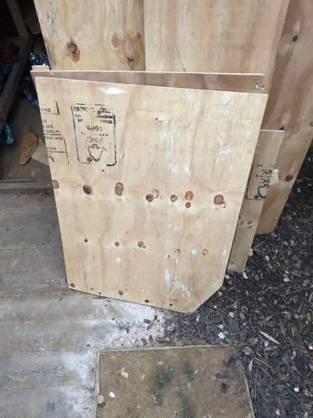 Photo of free 9 mm plywood, 2 sheets 8 ft X2 ft + some off cuts. (Sothall S20) #2