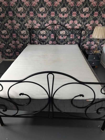 Photo of free Double bed frame (Salford M6) #1