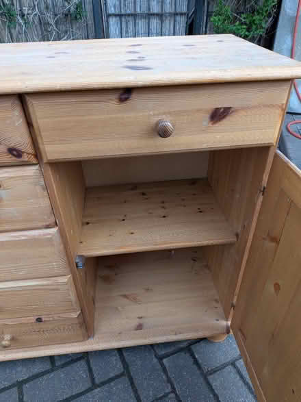 Photo of free Pine sideboard/storage unit (Duddingston EH15) #3