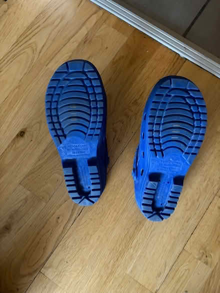 Photo of free Blue plastic clogs EU 38 (L1) #2