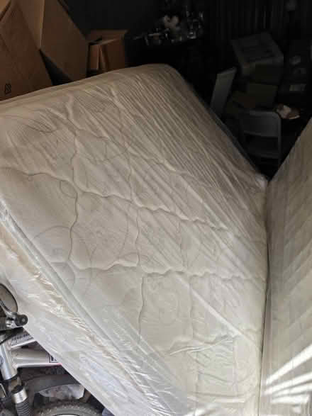 Photo of free Queen mattress and box spring (Ruthrauff/Kain Ave) #2