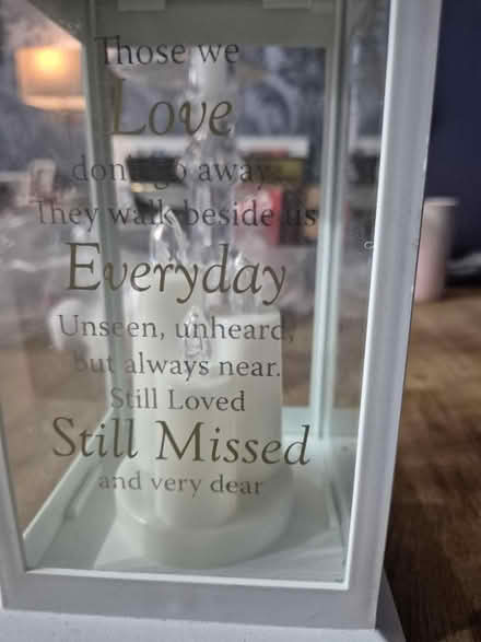 Photo of free Brand new with tag Memorial lantern (RG2 Shinfield) #3