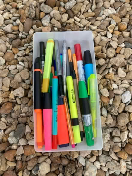 Photo of free Pens markers and highlighters (Uley) #1