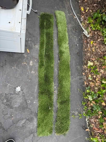 Photo of free Artificial grass strips (1075 Valencia Avenue) #1