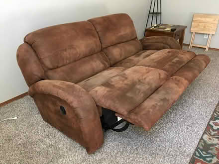 Photo of free Loveseat & Media Cabinet (Central Point) #2