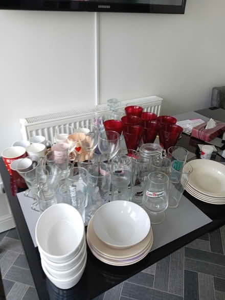 Photo of free Mixed glasses and bowls (B33) #1