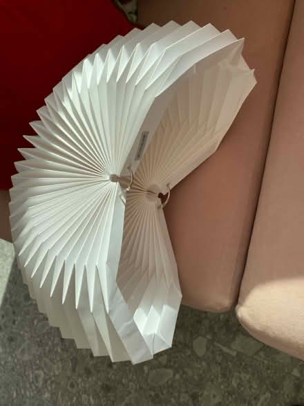 Photo of free 2 paper lamp shades (SN8 Marlborough) #3