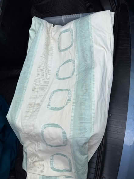 Photo of free 2x vintage half length cutains (GU14) #1