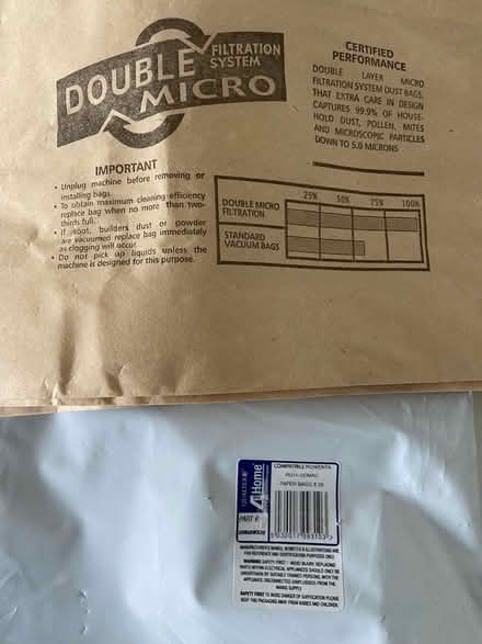 Photo of free 8 unused vacuum cleaner bags (St Just TR19) #2