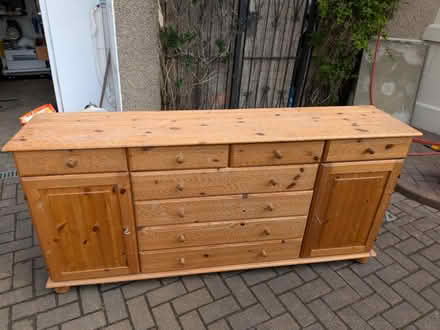 Photo of free Pine sideboard/storage unit (Duddingston EH15) #1