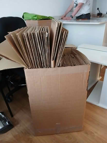 Photo of free Lots of collapsed moving boxes (E3 3gu) #1
