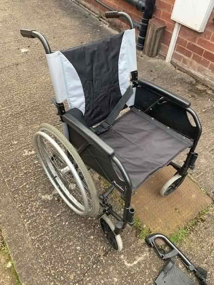 Photo of free Wheelchair - large wheeled (Allestree DE22) #1