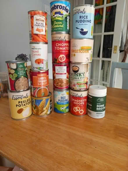 Photo of free Out of date tinned foods (Downhead Park MK15) #1