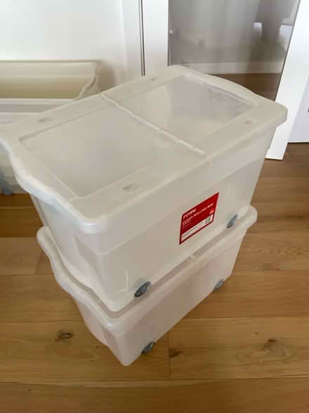 Photo of free Plastic wheeled containers plastic with lids (Crouch End N6) #4