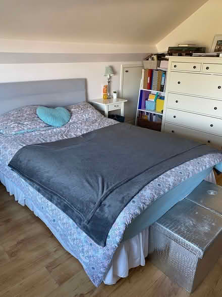 Photo of free 4foot Divan bed (Killiney, Co Dublin) #1