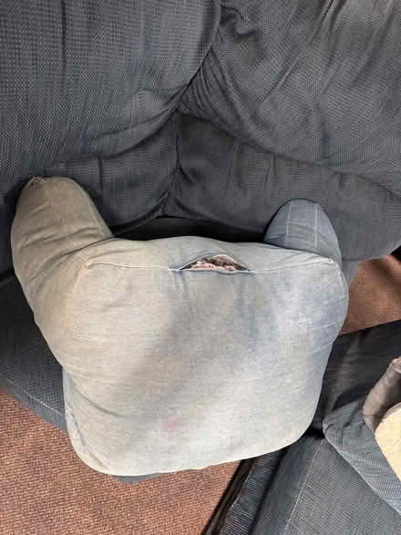 Photo of free Faded “husband” pillow (Danbury-west side) #2