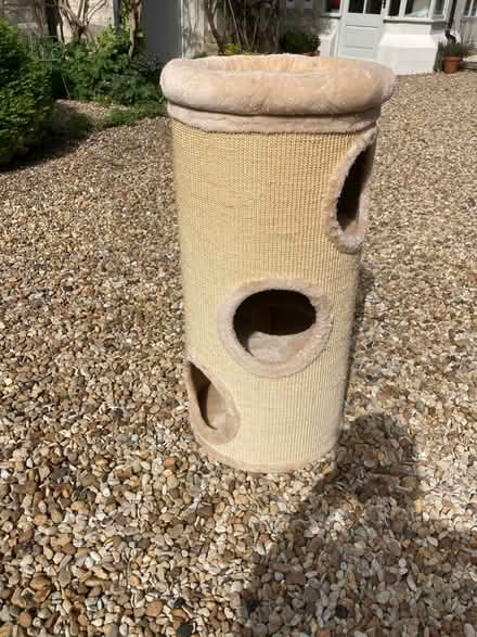 Photo of free Cat scratch and bed barrel (Uley) #2
