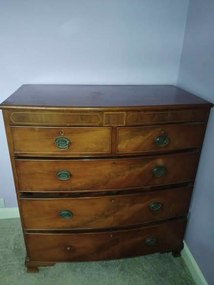 Photo of free Large Victorian chest of drawers. (Barnard's Green WR14) #1