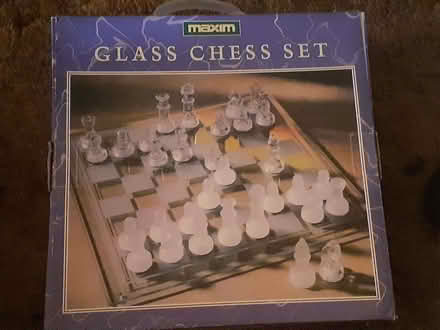 Photo of free Glass chess set (Surrey Heath GU15) #1