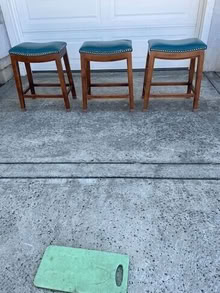 Photo of free Three Bar Height Stools #2