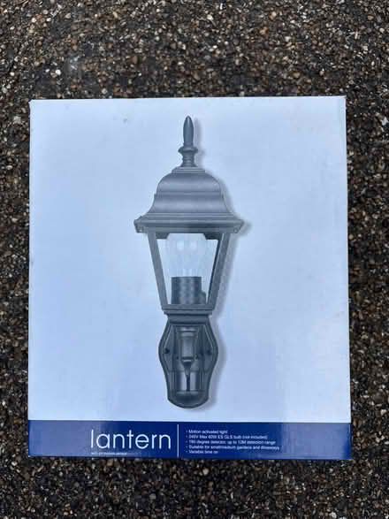 Photo of free NEW Outdoor lantern black (Guildford GU2) #1