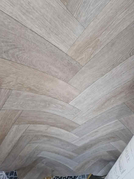 Photo of free Herringbone effect flooring (Biddulph) #1
