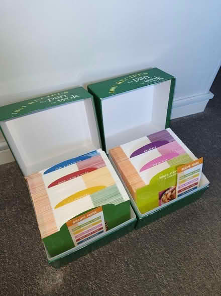 Photo of free Recipe cards (Carterton OX18) #1