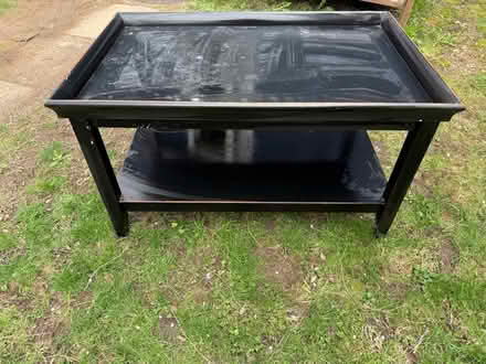 Photo of free Pier 1 black coffee table (Harrison West) #1