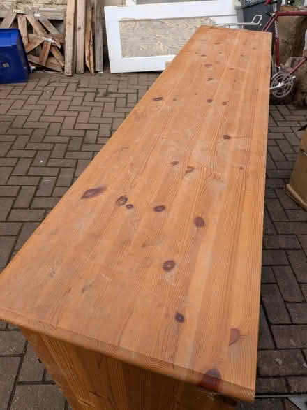 Photo of free Pine sideboard/storage unit (Duddingston EH15) #2
