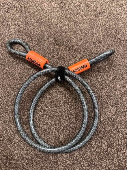 Photo of free Kryptonite Kryptoflex 1.2m bike/security cable (Marple Bridge SK6) #1