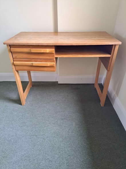 Photo of free Solid Pine Desk / Sewing Table (Crofton Park, Brockley) #2