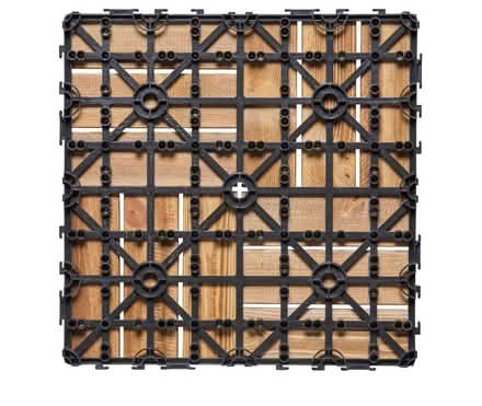 Photo of free Interlocking wood tiles x 10 (+6) (Dronfield Woodhouse S18) #4