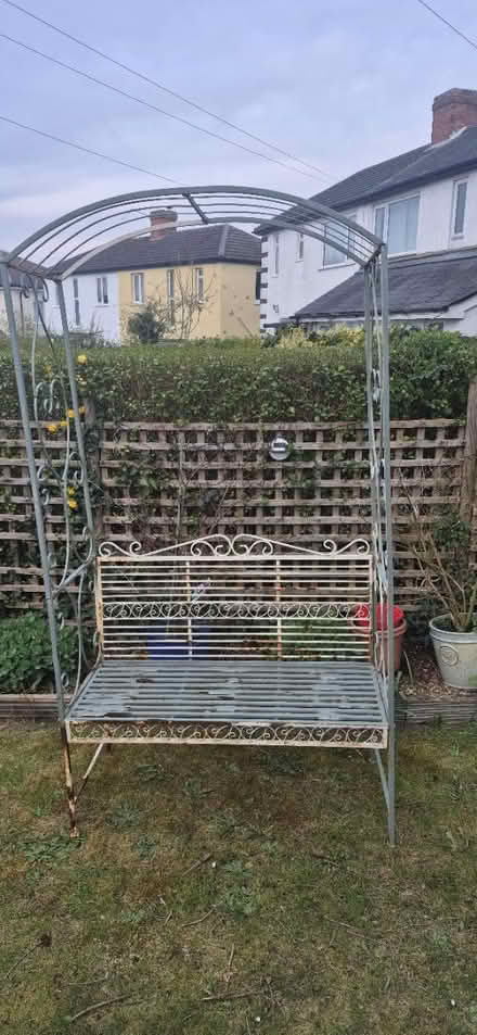 Photo of free Metal Garden Arch Seat (Hitchin SG4) #1