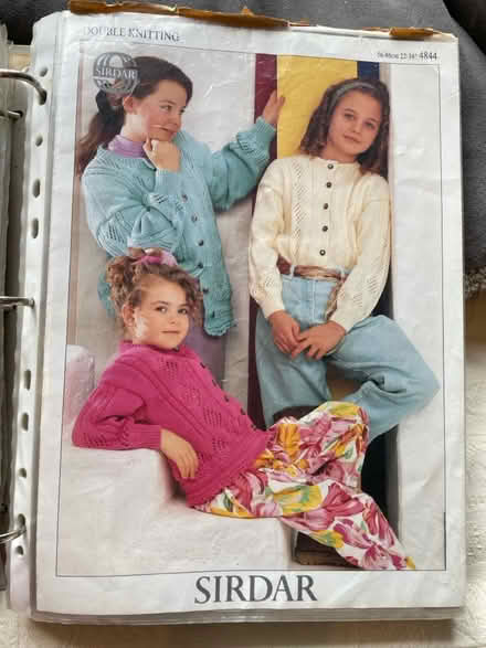 Photo of free Folder of Retro Knitting Patterns (Crystal Palace SE19) #3