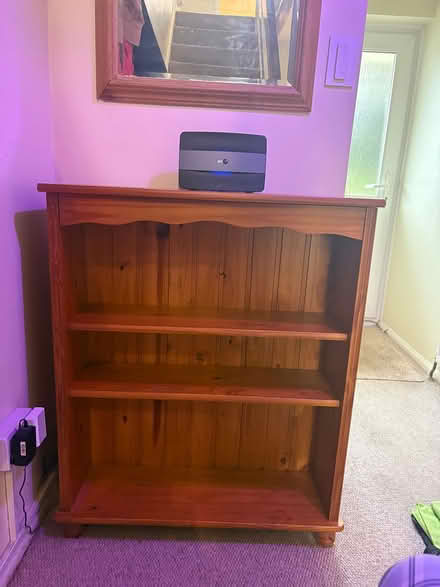 Photo of free Wooden book shelf (West Worthing BN13 1DG) #1