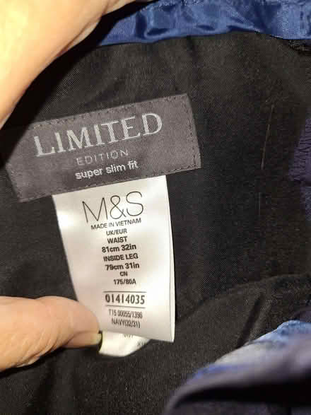 Photo of free Navy Suit (Brentford Gate TW8) #2