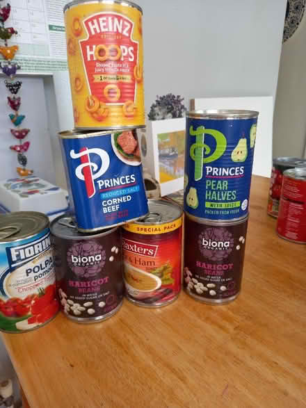 Photo of free Out of date tinned foods (Downhead Park MK15) #1