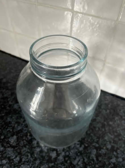 Photo of free Large Glass Jar Vase (Mitcham CR4) #2