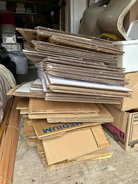 Photo of free Cupboard boxes (North Lancing BN15) #1