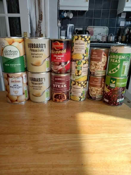 Photo of free Out of date tinned foods (Downhead Park MK15) #1