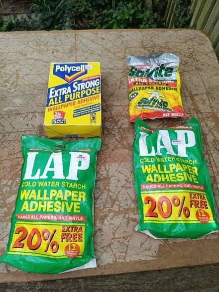 Photo of free Wallpaper Adhesive (Bray SL6) #1